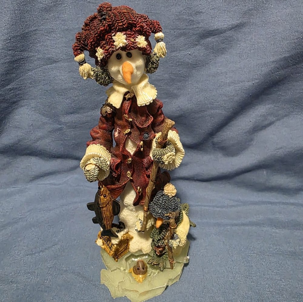 The Folkstone Collection I.B. Coldman Ice is Nice Boyds Bears Collection